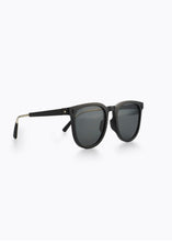 Load image into Gallery viewer, CADEN FOLDABLE SUNGLASSES BLACK/BLACK