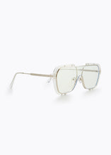 Load image into Gallery viewer, CARDWELL SUNGLASSES SILVER/CLEAR