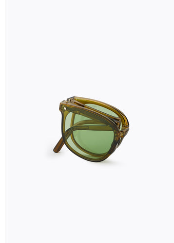 CALEB FOLDABLE SUNGLASSES GREEN/GREEN