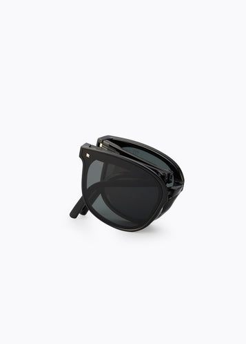 CALEB FOLDABLE SUNGLASSES BLACK/BLACK
