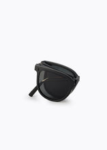 Load image into Gallery viewer, CADEN FOLDABLE SUNGLASSES BLACK/BLACK