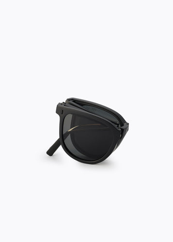CADEN FOLDABLE SUNGLASSES BLACK/BLACK