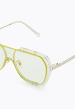 Load image into Gallery viewer, CARDWELL SUNGLASSES GREEN/CLEAR