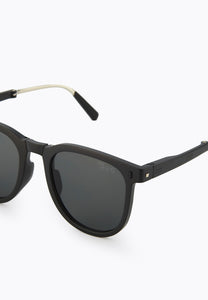 CADEN FOLDABLE SUNGLASSES BLACK/BLACK