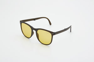 BASSETT FOLDABLE SUNGLASSES BROWN/TEA