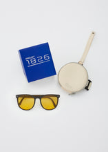 Load image into Gallery viewer, BASSETT FOLDABLE SUNGLASSES BROWN/TEA