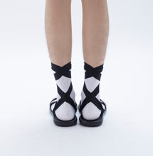 Load image into Gallery viewer, PROJET1826 X ERIC CHOONG EAMON MULE LEATHER SANDAL BLACK