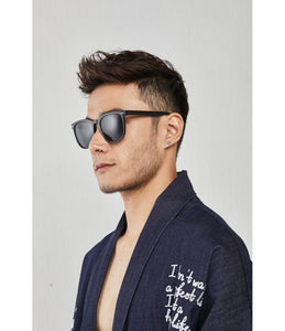 BASSETT FOLDABLE SUNGLASSES BLACK/GREY