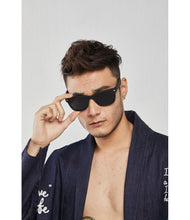 Load image into Gallery viewer, BEAMAN FOLDABLE SUNGLASSES BLACK/GREY