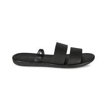 Load image into Gallery viewer, PROJET1826 X ERIC CHOONG EAMON MULE LEATHER SANDAL BLACK