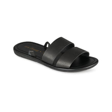 Load image into Gallery viewer, PROJET1826 X ERIC CHOONG EAMON MULE LEATHER SANDAL BLACK