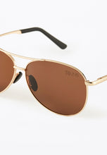 Load image into Gallery viewer, ACTON POLARIZED SUNGLASSES GOLD/TEA