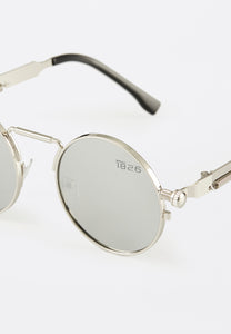 ABELINO SUNGLASSES SILVER/SILVER