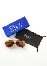 Load image into Gallery viewer, ACTON POLARIZED SUNGLASSES GOLD/TEA