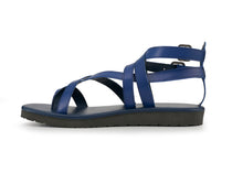 Load image into Gallery viewer, ELIAM LEATHER SANDAL BLUE