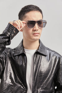 CARDWELL SUNGLASSES SILVER/GREY
