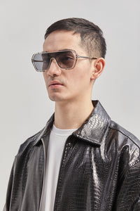 CARDWELL SUNGLASSES SILVER/GREY