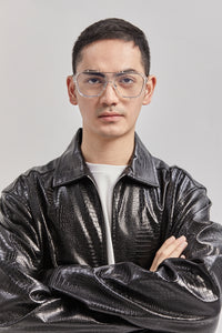 CARDWELL SUNGLASSES SILVER/CLEAR
