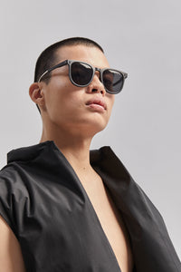 CADEN FOLDABLE SUNGLASSES BLACK/BLACK