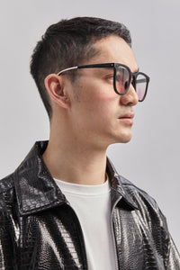 CADEN FOLDABLE SUNGLASSES BLACK/PINK