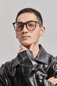 CADEN FOLDABLE SUNGLASSES BLACK/PINK