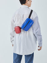 Load image into Gallery viewer, ADLER DUO SLING CHEST BAGS RED/BLUE