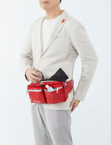 ADNEY SLING CHEST BAG RED