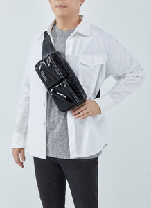 ADNEY SLING CHEST BAG BLACK
