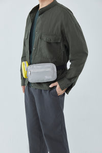 ADLER DUO SLING CHEST BAGS GREY/YELLOW
