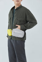 Load image into Gallery viewer, ADLER DUO SLING CHEST BAGS GREY/YELLOW