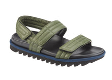 Load image into Gallery viewer, ELROY PADDED SANDAL GREEN