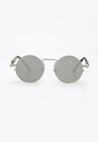 ABELINO SUNGLASSES SILVER/SILVER