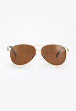 Load image into Gallery viewer, ACTON POLARIZED SUNGLASSES GOLD/TEA
