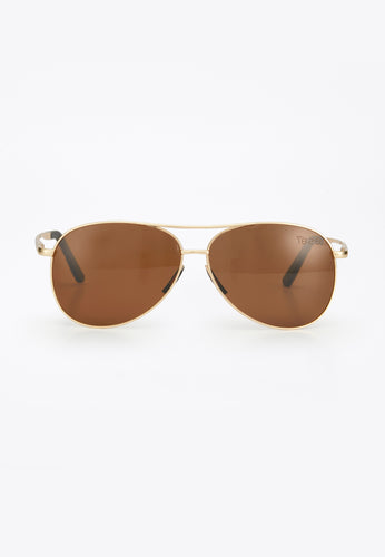 ACTON POLARIZED SUNGLASSES GOLD/TEA