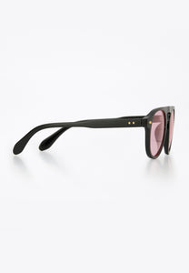 ACE SUNGLASSES BLACK/PINK