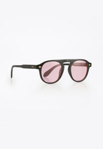 ACE SUNGLASSES BLACK/PINK