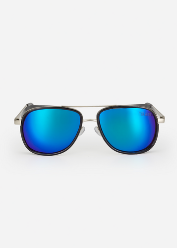 BAIN SUNGLASSES BLACK/GREEN