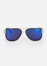 Load image into Gallery viewer, BAIN SUNGLASSES BLACK/BLUE