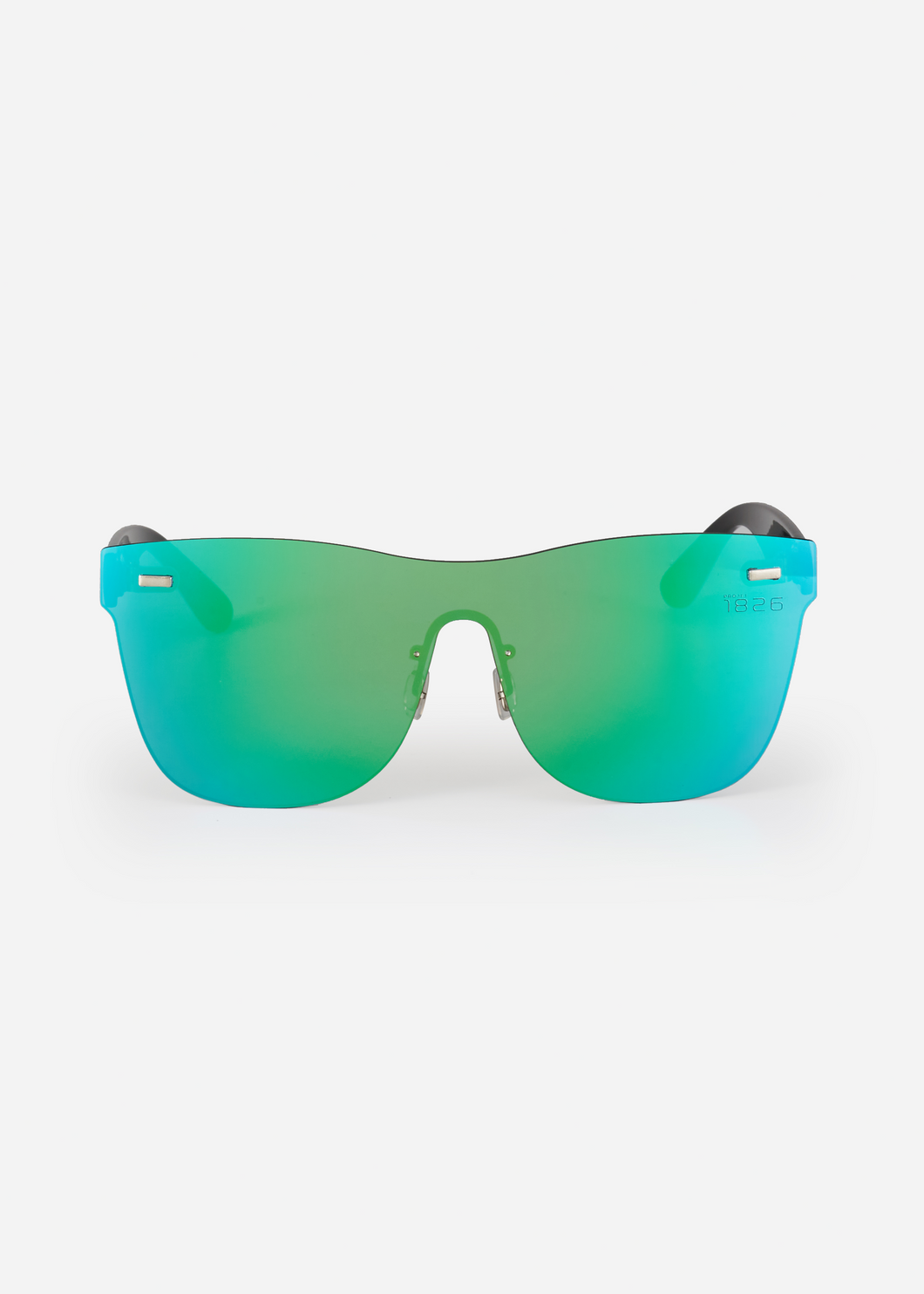 BURNETT SUNGLASSES BLACK/GREEN