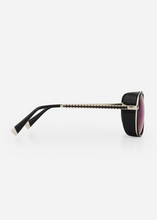 Load image into Gallery viewer, BAIN SUNGLASSES BLACK/GREEN