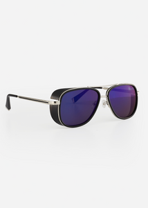 BAIN SUNGLASSES BLACK/BLUE