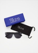 Load image into Gallery viewer, BURNETT SUNGLASSES BLACK/GREY