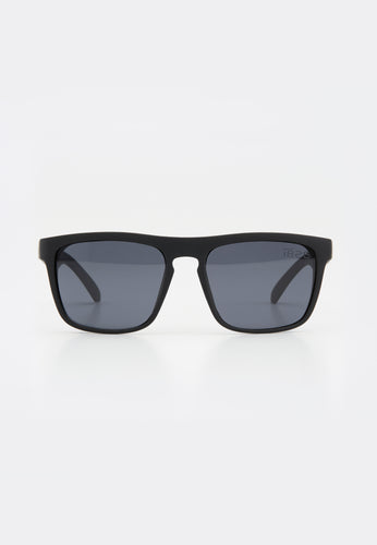 AUDRIC POLARIZED SUNGLASSES BLACK/GREY