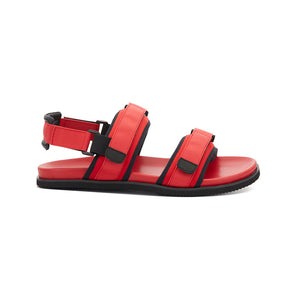 DARL BACK SLING SANDAL RED