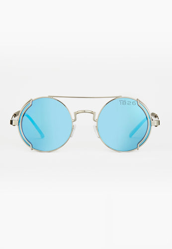 AUSTIN SUNGLASSES SILVER/BLUE