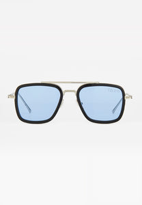 ARCHER SUNGLASSES BLACK/BLUE