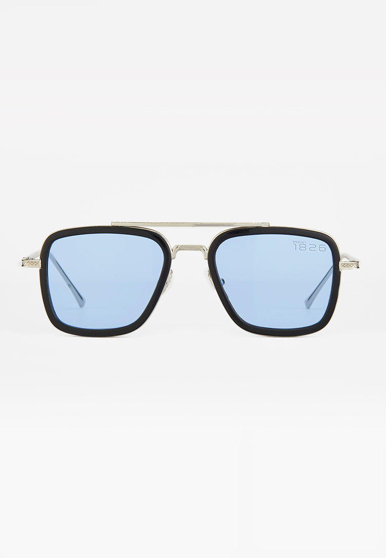 ARCHER SUNGLASSES BLACK/BLUE
