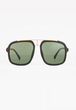 Load image into Gallery viewer, ALICIO SUNGLASSES BLACK/GREEN