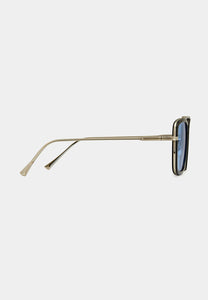 ARCHER SUNGLASSES BLACK/BLUE