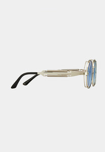 AUSTIN SUNGLASSES SILVER/BLUE